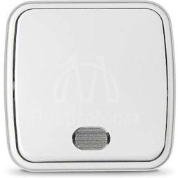 Выключатель 1-кл. ОП Электра 10А IP20 с подсветкой бел. Союз 0019