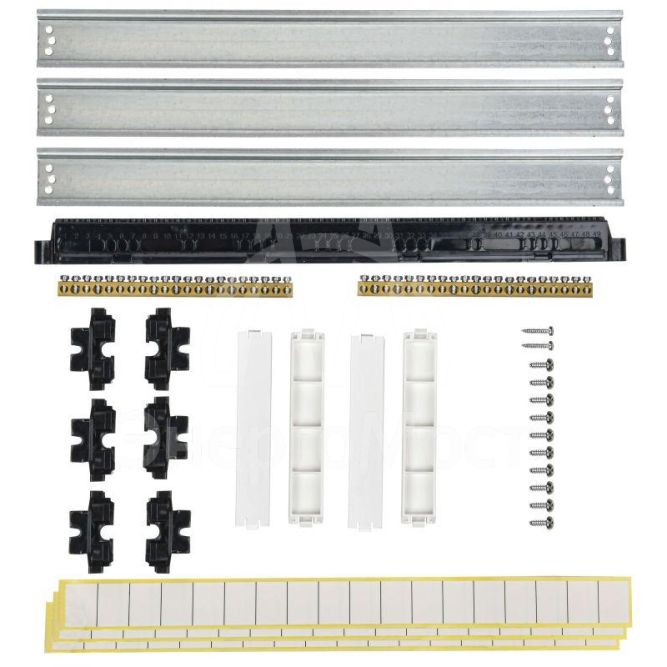 Корпус пластиковый ЩРВ-П-36 IP41 черн. прозр. дверь TEKFOR IEK TF5-KP12-V-36-41-K01-K03