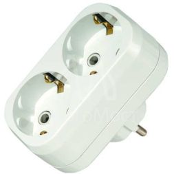 Разветвитель 2-м с заземл. Makel 10031