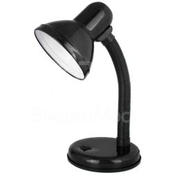 Светильник UF-301P С02 настол. 230В 60Вт черн. Ultraflash 12368