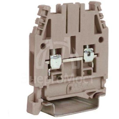 Клемма зажим. CBC.2(Ex)i 2.5кв.мм син. DKC ZCBI02