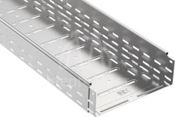 Лоток листовой перфорированный 300х100 L3000 сталь 1мм IEK CLP10-100-300-3