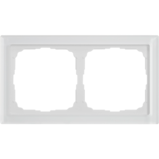 Рамка 2-м ArtGallery Pure органич. стекло бел. SE GAL320102