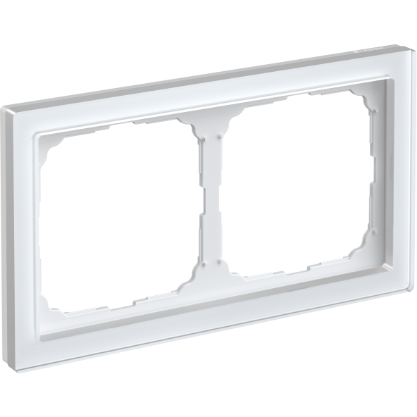 Рамка 2-м ArtGallery Pure органич. стекло бел. SE GAL320102