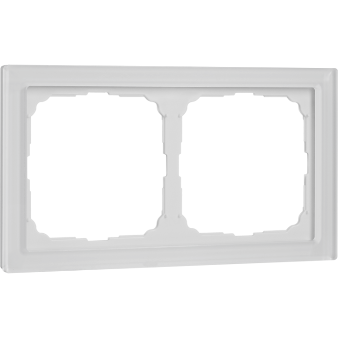 Рамка 2-м ArtGallery Pure органич. стекло бел. SE GAL320102