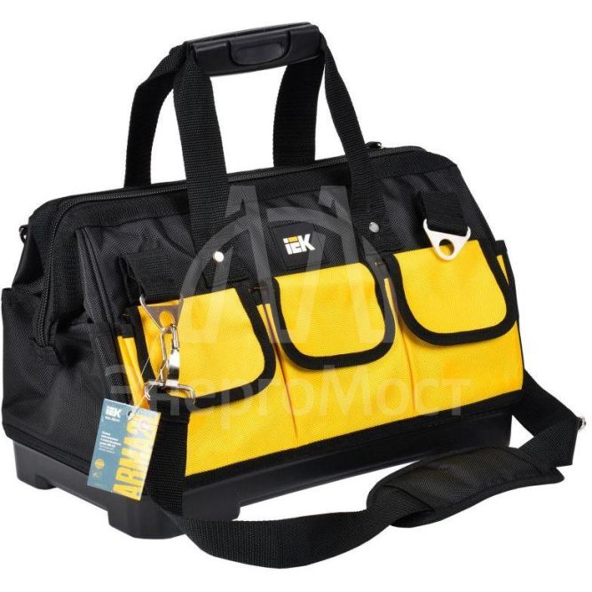Сумка монтажника с пластиковым дном BG-03 IEK ARMA2L 5 IEK A2L5-BG12-03-K02