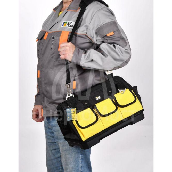 Сумка монтажника с пластиковым дном BG-03 IEK ARMA2L 5 IEK A2L5-BG12-03-K02