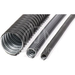 Металлорукав в ПВХ изоляции МРПИ НГ 15 d15мм без протяжки черн. (уп.50м) ЗЭТАРУС zeta42235