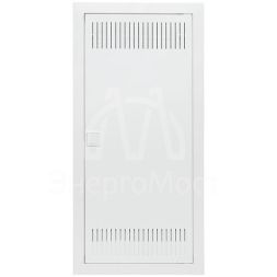 Щит комбинированный встраив. Nova 2 DIN-рейки + 2 монтаж. платы 4 габарит IP41 с метал. перфорированной дверью EKF nv-cb-pmd-2+2