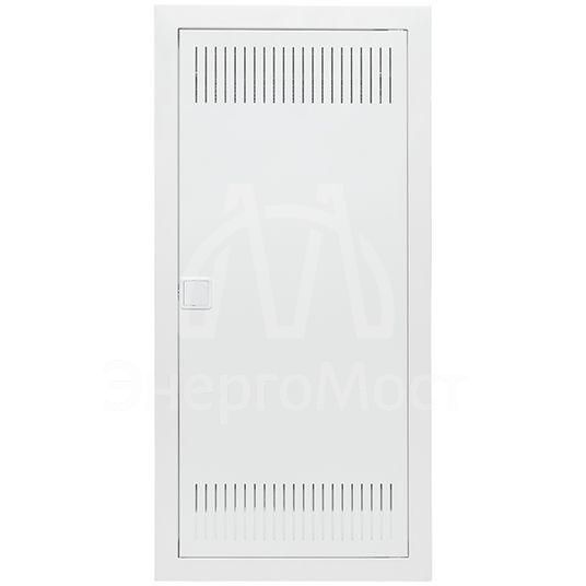 Щит комбинированный встраив. Nova 2 DIN-рейки + 2 монтаж. платы 4 габарит IP41 с метал. перфорированной дверью EKF nv-cb-pmd-2+2