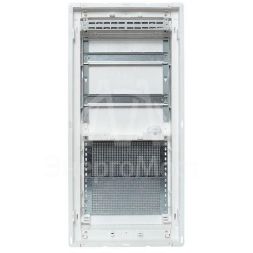 Щит комбинированный встраив. Nova 2 DIN-рейки + 2 монтаж. платы 4 габарит IP41 с метал. перфорированной дверью EKF nv-cb-pmd-2+2