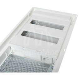 Щит комбинированный встраив. Nova 2 DIN-рейки + 2 монтаж. платы 4 габарит IP41 с метал. перфорированной дверью EKF nv-cb-pmd-2+2