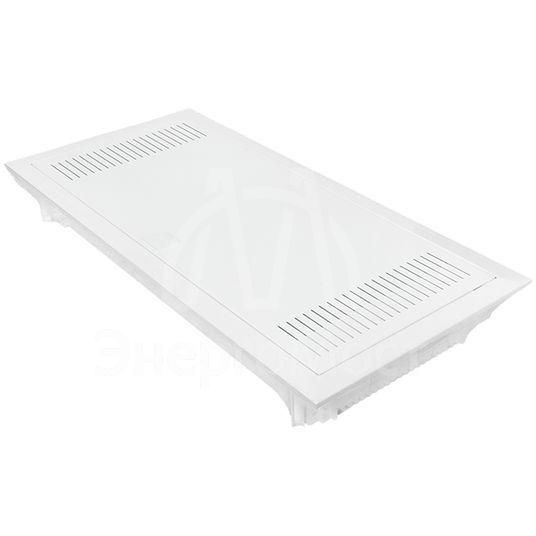 Щит комбинированный встраив. Nova 2 DIN-рейки + 2 монтаж. платы 4 габарит IP41 с метал. перфорированной дверью EKF nv-cb-pmd-2+2