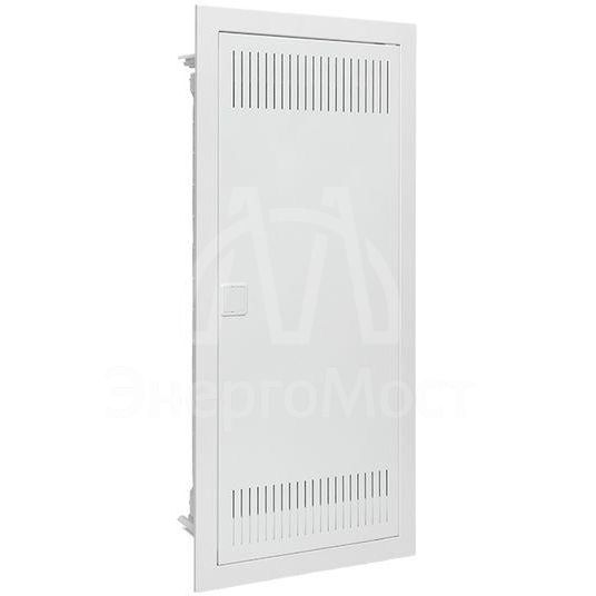 Щит комбинированный встраив. Nova 2 DIN-рейки + 2 монтаж. платы 4 габарит IP41 с метал. перфорированной дверью EKF nv-cb-pmd-2+2