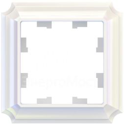 Рамка 1-пост. AtlasDesign Antique жемчуж. SE ATN100401
