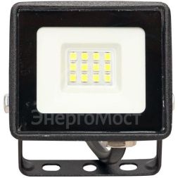 Прожектор светодиодный СДО-3001 10Вт 6500К IP65 Basic EKF FLL-3001-10-6500