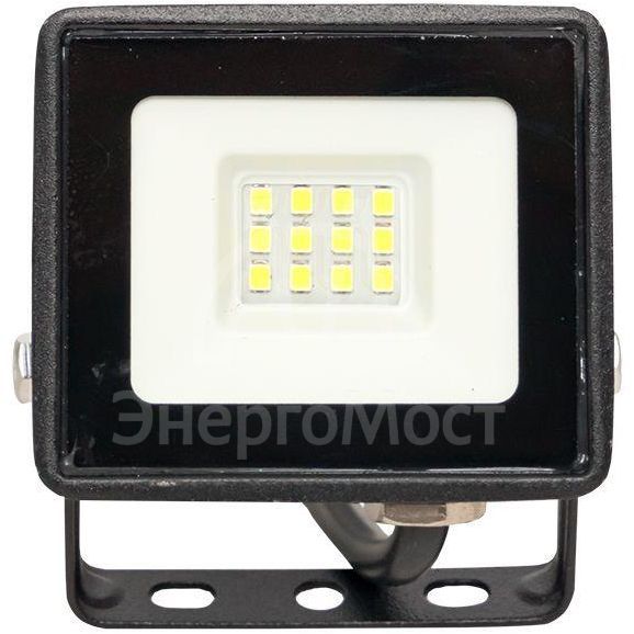 Прожектор светодиодный СДО-3001 10Вт 6500К IP65 Basic EKF FLL-3001-10-6500