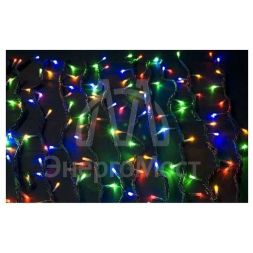 Занавес световой LDCL250C-M 1.2х1.5м 250 LED разноцв. до 4 доп. модулей IP20 SHLights 4690601020765