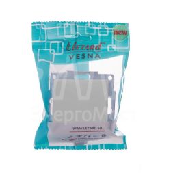 Механизм выключателя 1-кл. СП VESNA бел. LEZARD 742-0288-100