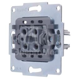 Механизм выключателя 1-кл. СП VESNA бел. LEZARD 742-0288-100