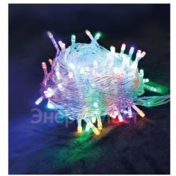 Гирлянда светодиодная 30LED прозр. провод 5м (3.5+1.5) диоды RGB Космос KOC_GIRLEDBIRD_B