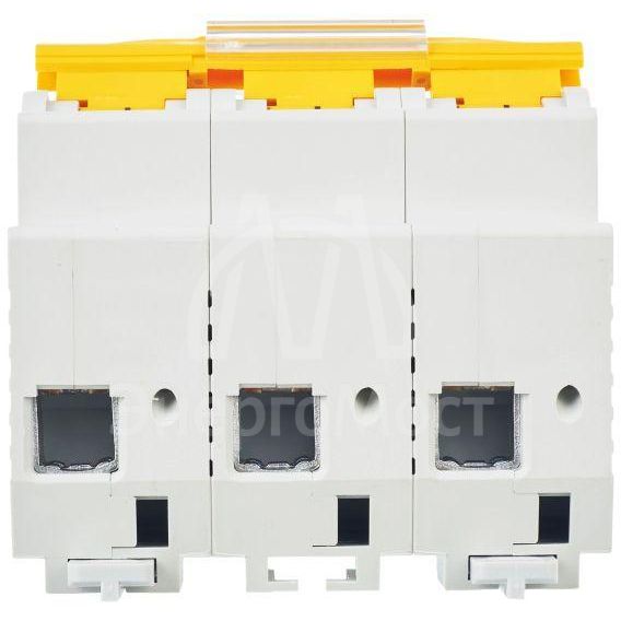 Выключатель автоматический модульный 3п D 80А 10кА ВА47-100 IEK MVA40-3-080-D