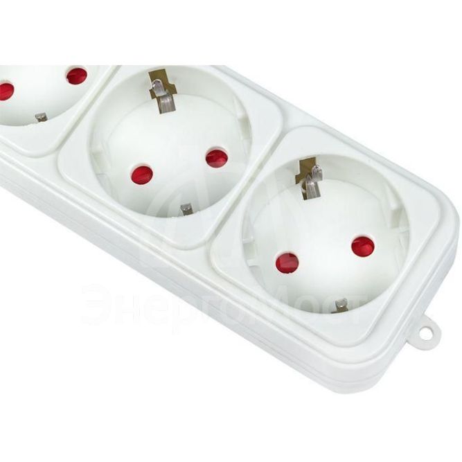 Удлинитель с сетевым фильтром 6х5м с заземл. 16А IP20 Блокбастер XL 3.2кВт ПВС 3х1 с выкл. PROxima EKF UFA16-310-6-05