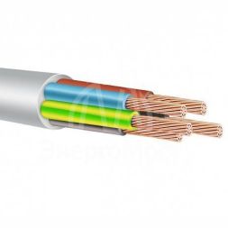 Провод ПВС 5х1 Б (бухта) (м) ЭлектрокабельНН M0001007