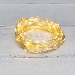 Гирлянда светодиодная &amp;quot;Роса&amp;quot; 20м 200LED тепл. бел. 3.6Вт IP44 с трансф. Neon-Night 303-206