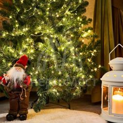 Гирлянда светодиодная &amp;quot;Роса&amp;quot; 20м 200LED тепл. бел. 3.6Вт IP44 с трансф. Neon-Night 303-206