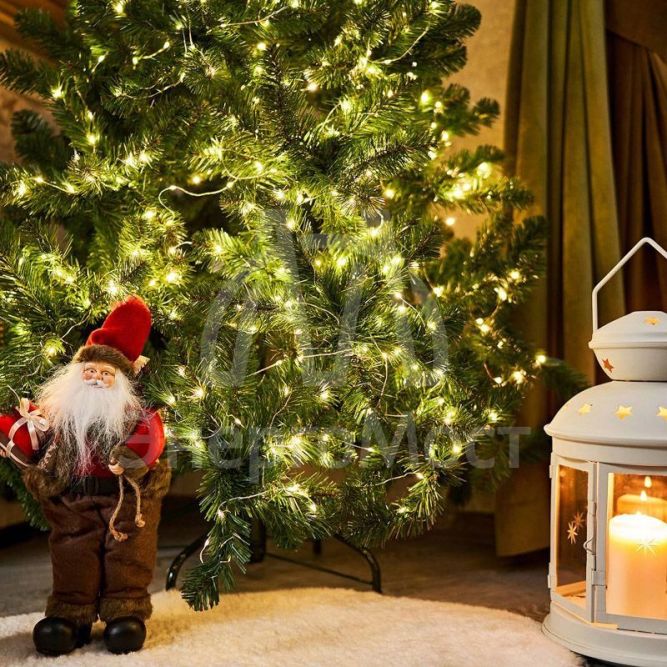 Гирлянда светодиодная &amp;quot;Роса&amp;quot; 20м 200LED тепл. бел. 3.6Вт IP44 с трансф. Neon-Night 303-206