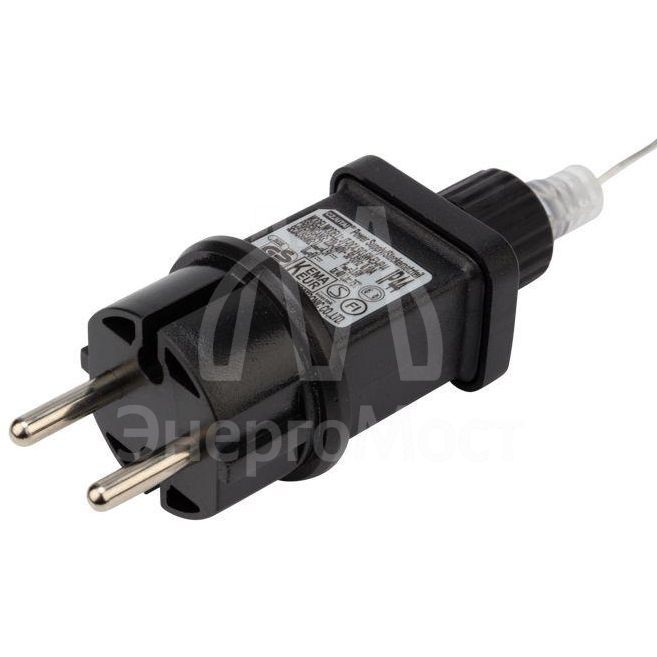 Гирлянда светодиодная &amp;quot;Роса&amp;quot; 20м 200LED тепл. бел. 3.6Вт IP44 с трансф. Neon-Night 303-206