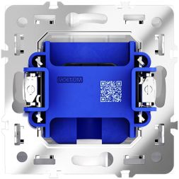 Вывод кабеля СП S70 механизм бел. матов. Voltum VLS080202