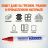 Маркер-краска 4мм нитро-основа красн. MunHwa Б0048231