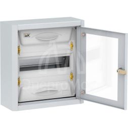 Корпус металлический ЩРн-12 УХЛ3 IP31 прозр. дверь TITAN 5 IEK MKM16-N-012-31-Z-U