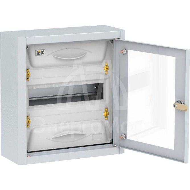 Корпус металлический ЩРн-12 УХЛ3 IP31 прозр. дверь TITAN 5 IEK MKM16-N-012-31-Z-U