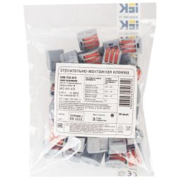 Клемма строительно-монтаж. СМК 222-413 IEK UKZ-001-413