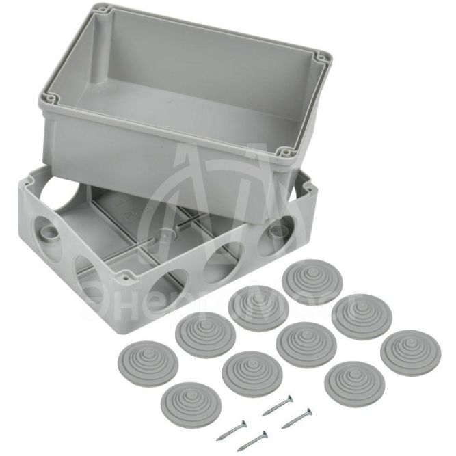 Коробка распаячная ОП 190х140х120 IP44 КМ41245 (10 каб.ввод.) IEK UKO10-190-140-120-K41-44