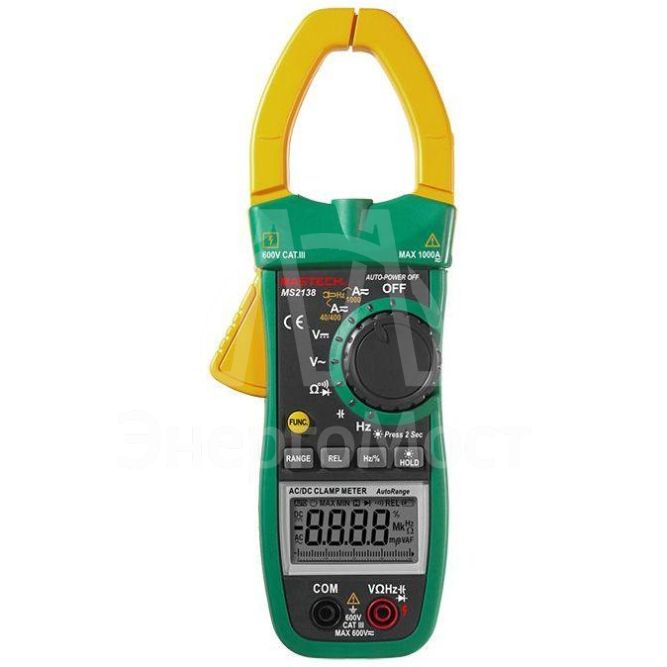 Клещи токовые MS-2138 Mastech 13-1311