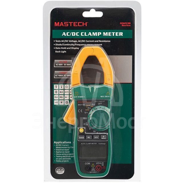 Клещи токовые MS-2138 Mastech 13-1311