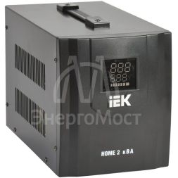 Стабилизатор напряжения HOME СНР 1/220 2кВА переносной IEK IVS20-1-02000