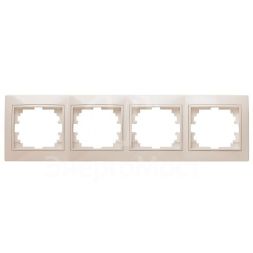 Рамка 4-м СП Plano 1-504-02 гор. сл. кость Intro Б0027630