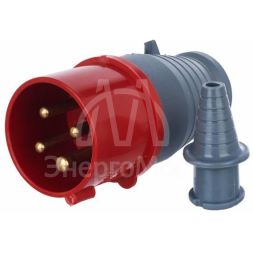 Вилка эл. каб. 16А 3P+PE 380В IP44 ССИ-014 IEK PSR02-016-4