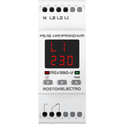 Реле напряжения трехфазное RE V-380V