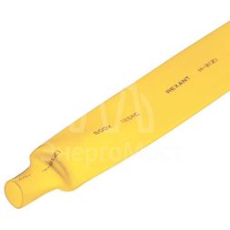 Трубка термоусадочная 20.0/10.0 1м желт. REXANT 22-0002
