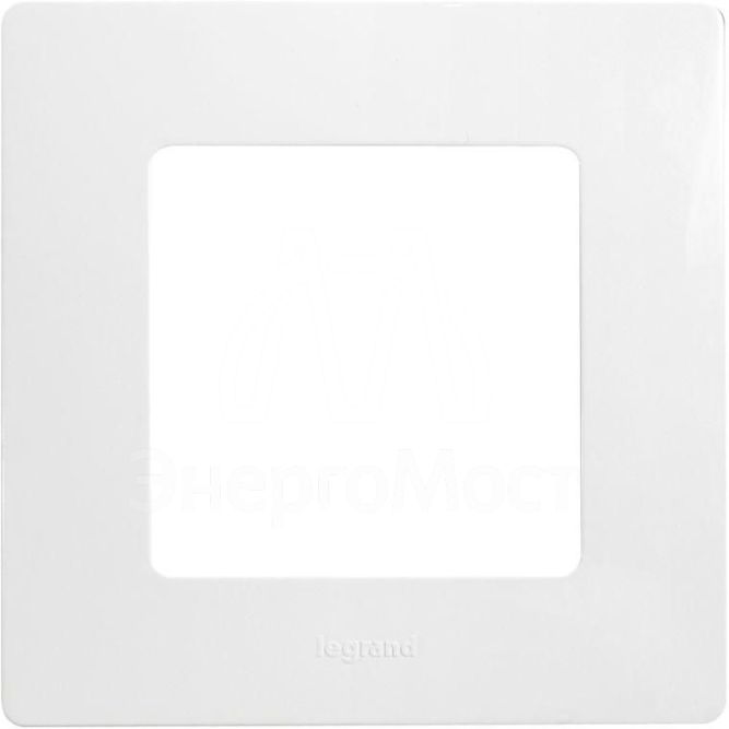 Рамка 1-м Etika бел. Leg 672501