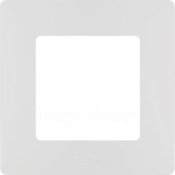 Рамка 1-м Etika бел. Leg 672501