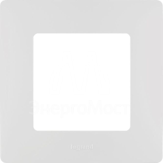 Рамка 1-м Etika бел. Leg 672501