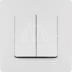 Рамка 1-м Etika бел. Leg 672501