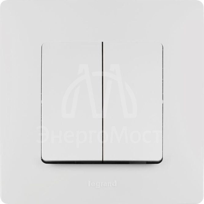 Рамка 1-м Etika бел. Leg 672501